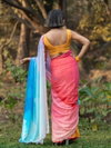 MG 433 Digital Printed Plain Linen Sarees Wholesale Price In Surat